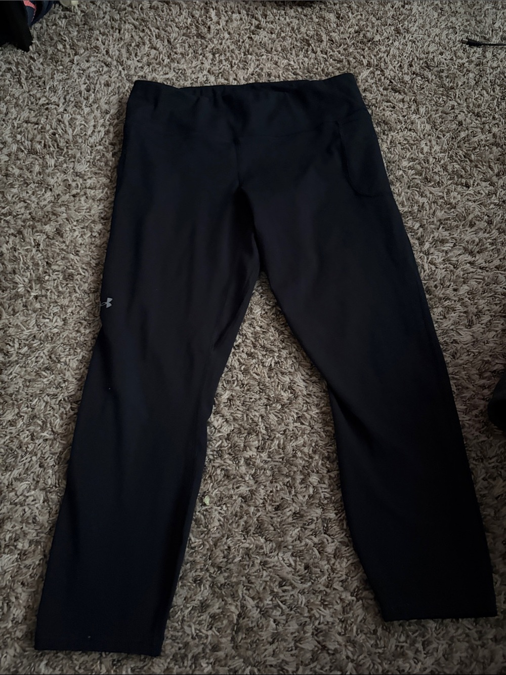 Under Armour Black Performance capri leggings